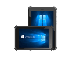 windows系统8寸工业三防平板电脑|工业条码