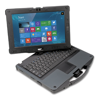 研维UYW12Ci可旋转三防笔记本电脑_三防加固笔记本电脑UYW12Ci